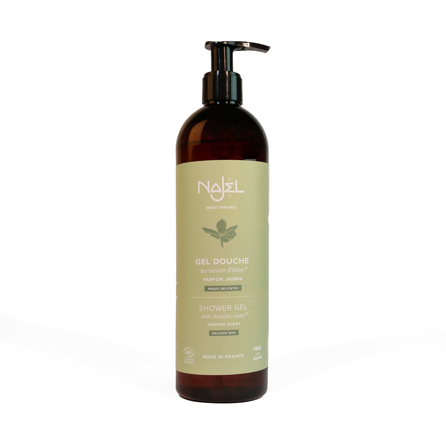 Alepposåpe Jasmin dusjgele 500 ML