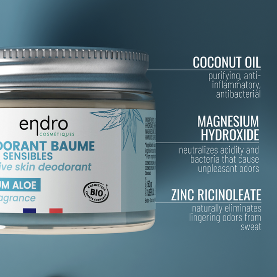 Økologisk deodorant for sensitiv hud – uten aloe vera, uten natron