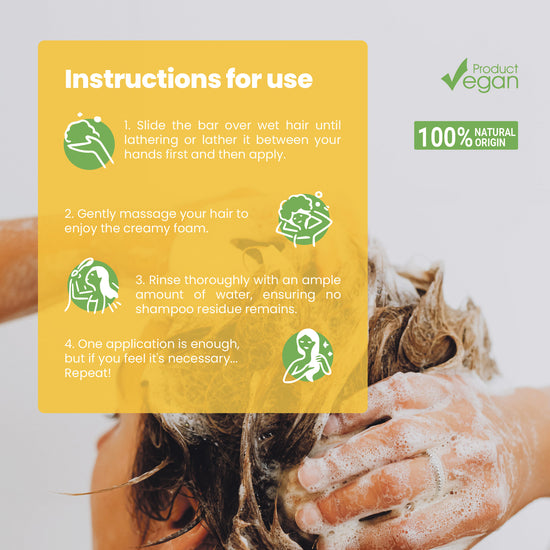 Solid Økologisk Shampo - Nærende 100 gr