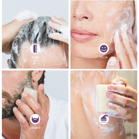 Økologisk solid Shampo - 120g