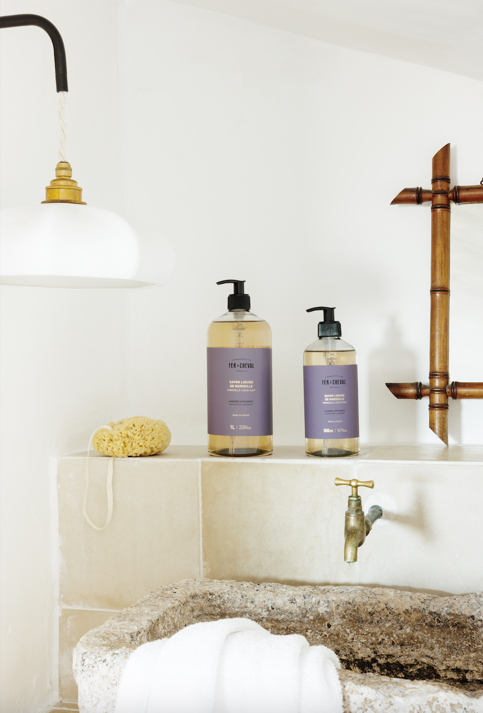 Flytende Marseillesåpe 1000 ml Energigivende lavendel