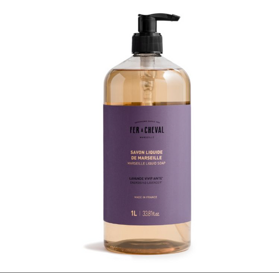 Flytende Marseillesåpe 1000 ml Energigivende lavendel