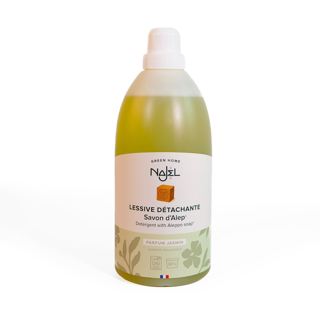 Alepposåpe vaskemiddel - duft Jasmin - ekstra flekkfjernende - 2 liter